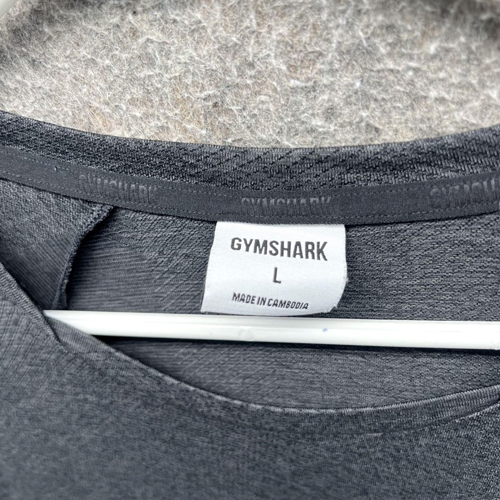 Gymshark Gymshark Shirt Mens Large Gray Long Sleeve Performance Training Athletic Top Size US L / EU 52-54 / 3 - 5 Thumbnail