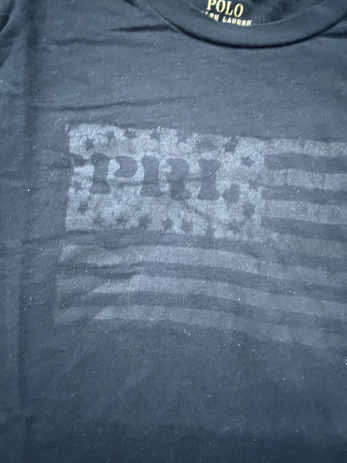 Polo Ralph Lauren Black polo ralph lauren flag tee Size US S / EU 44-46 / 1 - 4 Thumbnail