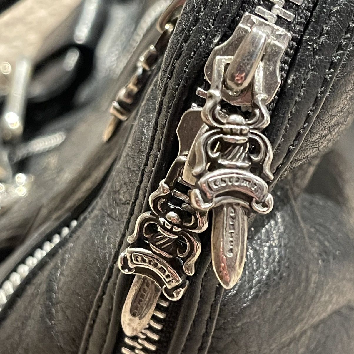 Chrome Hearts Chrome Hearts JJ Dean Leather Bag Size ONE SIZE - 13 Thumbnail