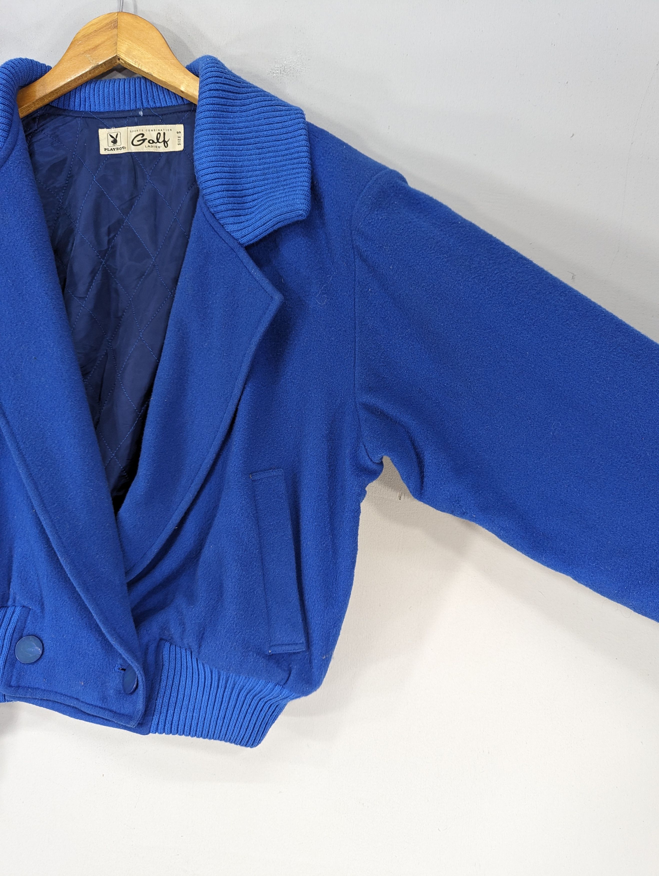 Playboy 🔥RARE🔥Vintage Playboy Golf Wool Short Jacket Size S / US 4 / IT 40 - 5 Thumbnail