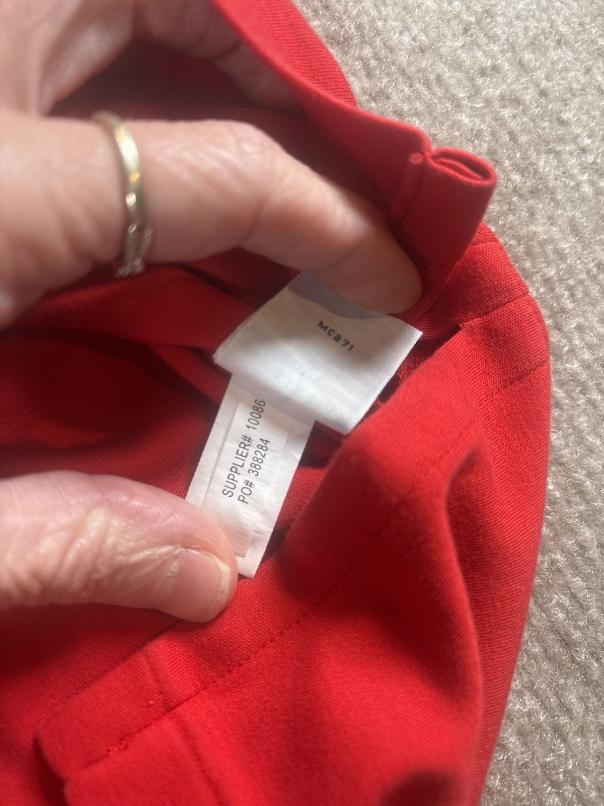 Polo Ralph Lauren Polo Ralph Lauren Red Pima Interlock Polo (L) Size US L / EU 52-54 / 3 - 4 Thumbnail