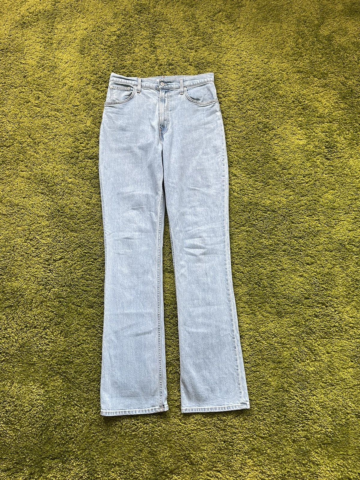 Designer × Helmut Lang Helmut Lang avant garde palazzo jeans denim Size US 32 / EU 48 - 1 Thumbnail