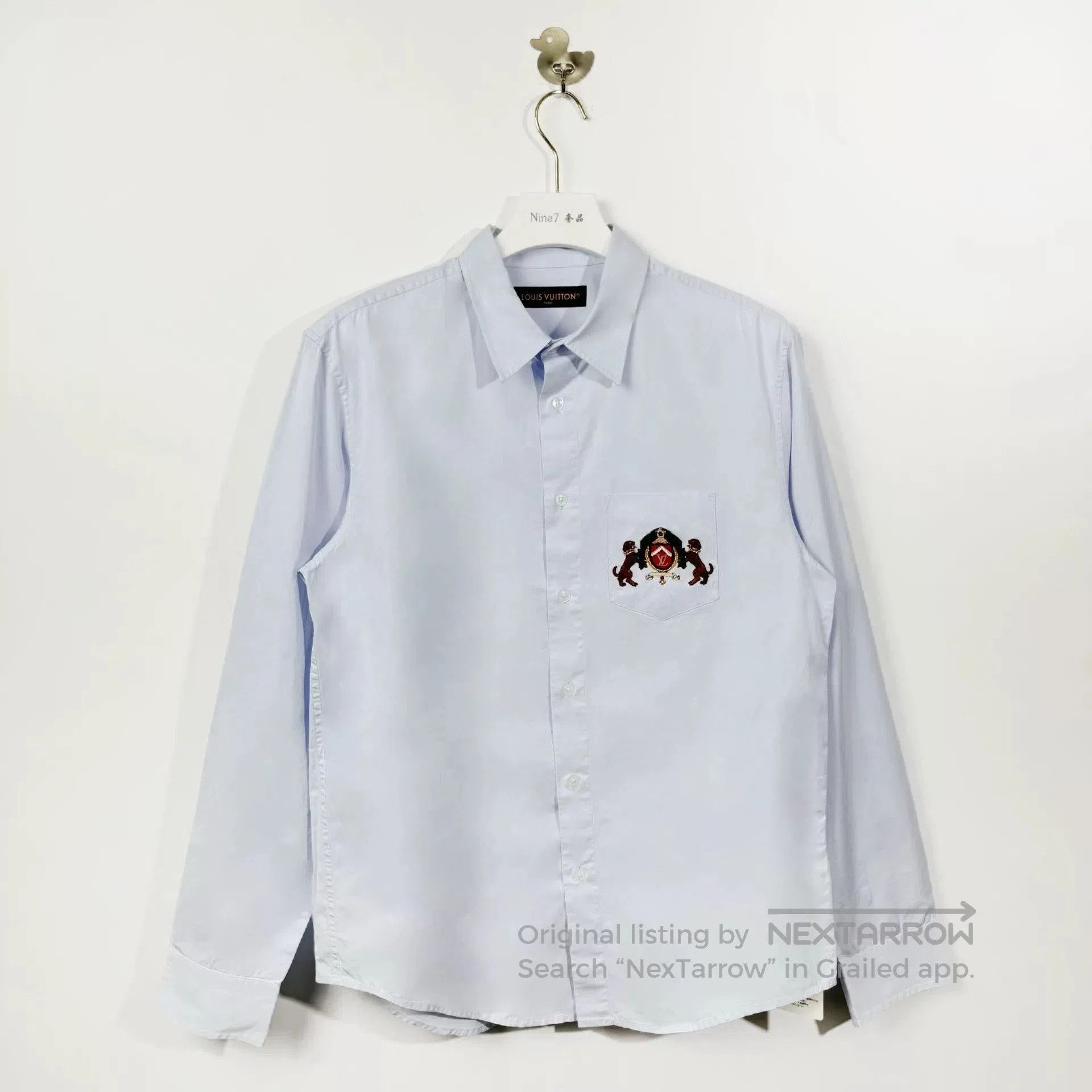 Louis Vuitton LV 25 New Beaded Dog Logo Longshirt. Size US L / EU 52-54 / 3 - 1 Thumbnail