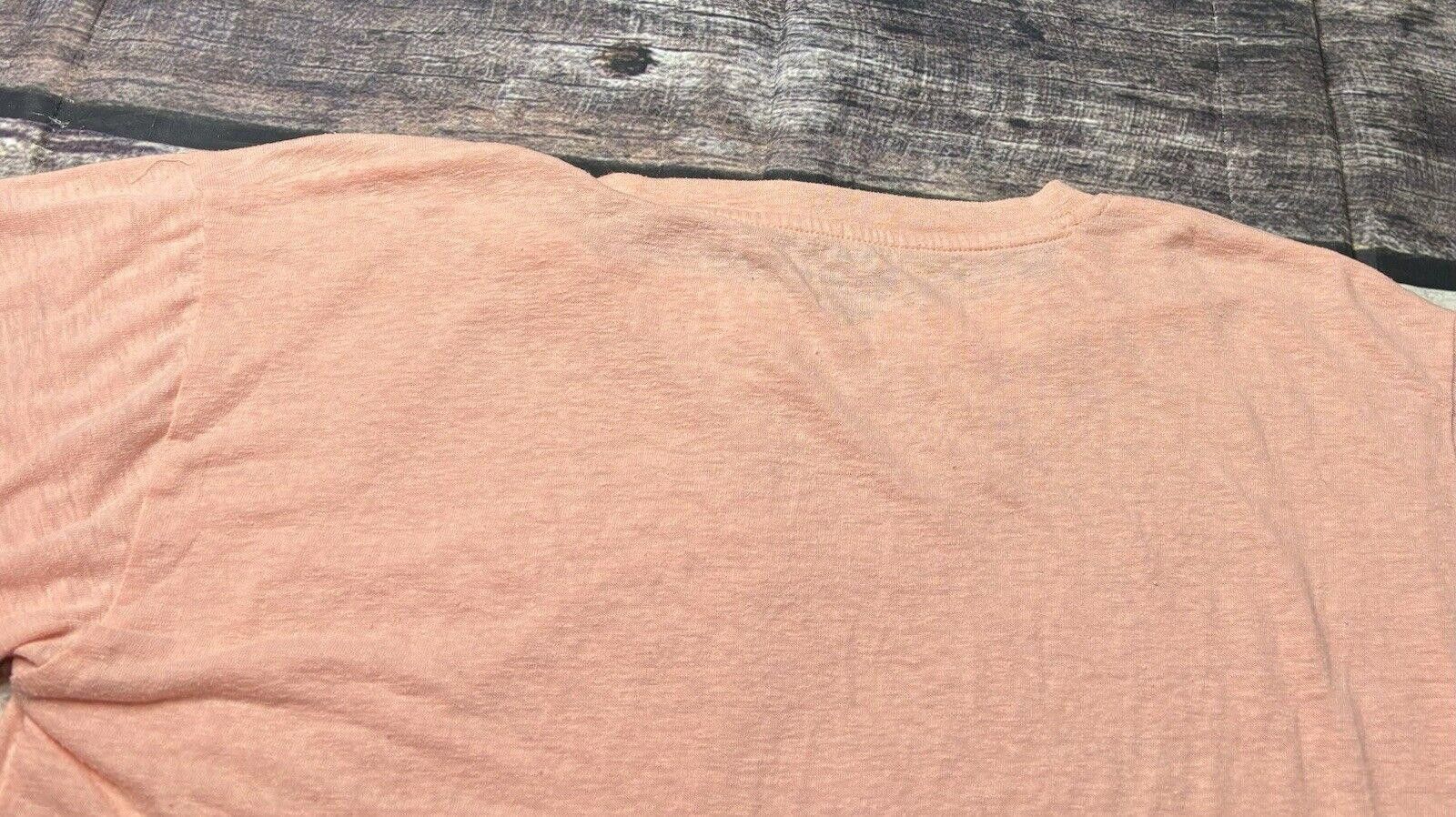 J.Crew J. Crew Linen Blend Top Tee Women's Medium Pink Pullover Size M / US 6-8 / IT 42-44 - 4 Thumbnail
