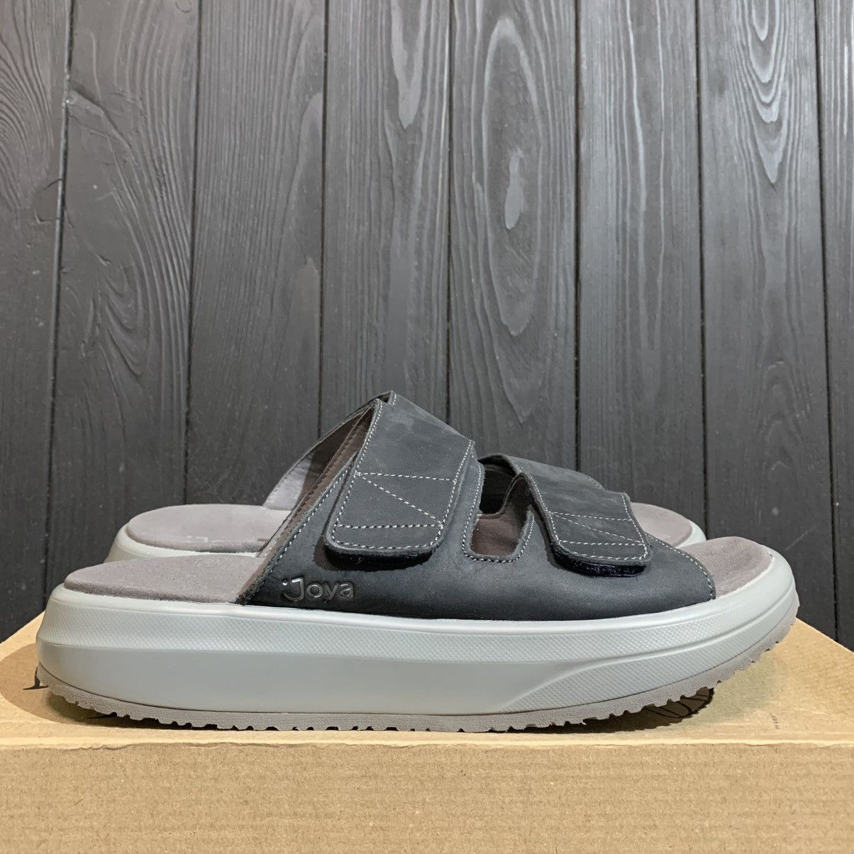 Joya Joya Max III Men’s Leather Slides Sandals Size 43 EU 9.5 US Size US 9.5 / EU 42-43 - 1 Thumbnail