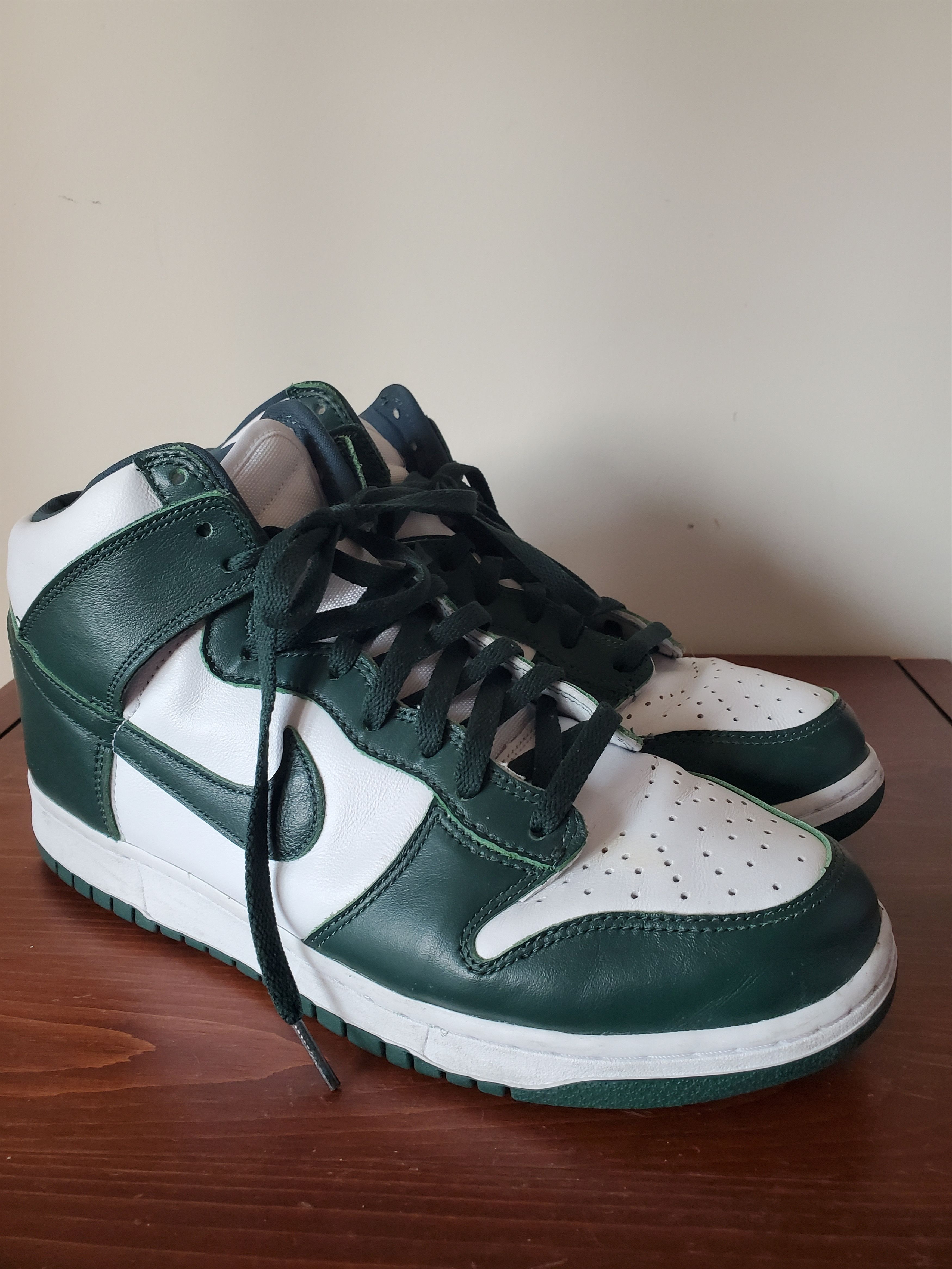 Nike Nike Dunk High “Spartan Green" Size US 12 / EU 45 - 8 Thumbnail