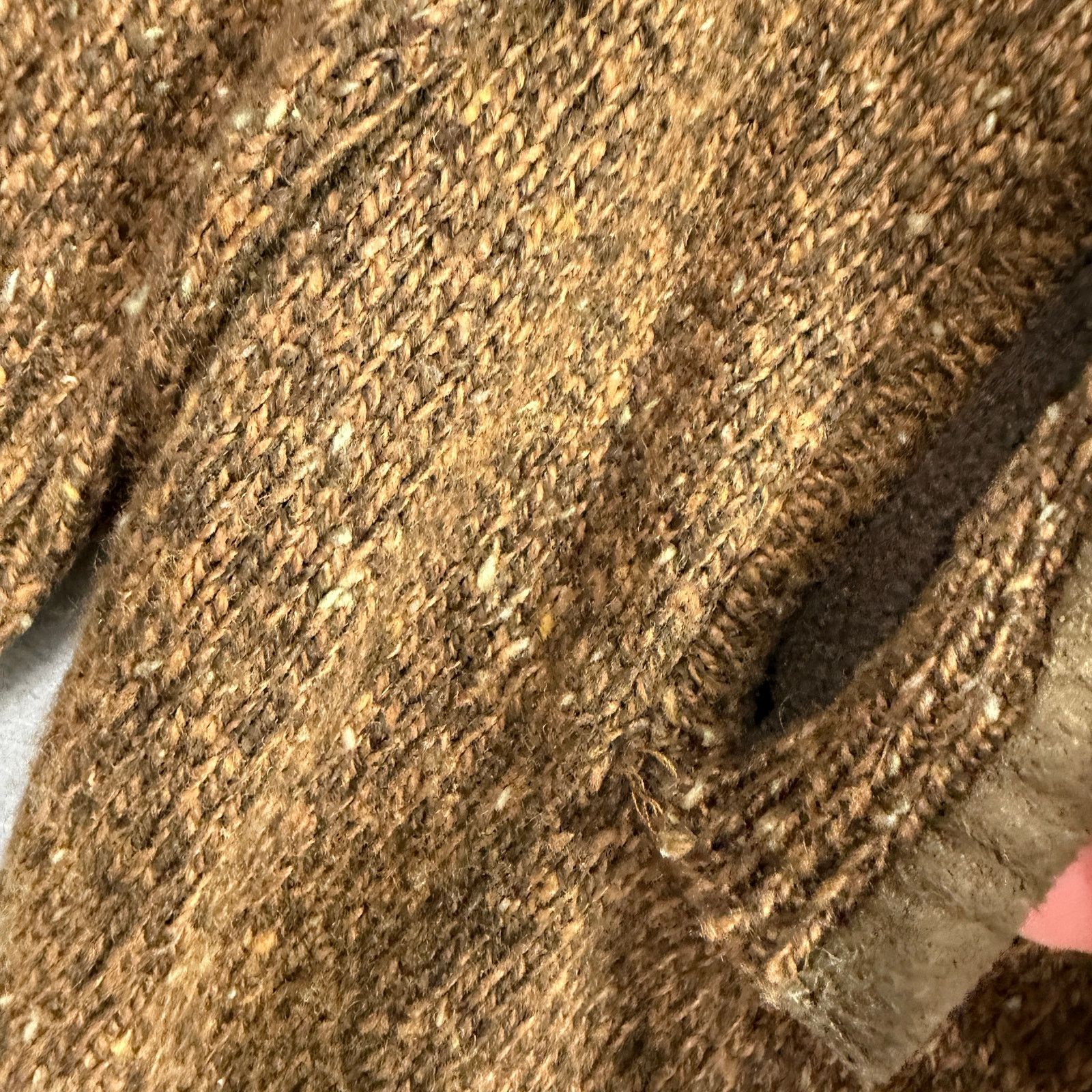 Vintage Woolrich Full Zip Wool Blend Sweater Men's Extra Large Size US XL / EU 56 / 4 - 4 Thumbnail