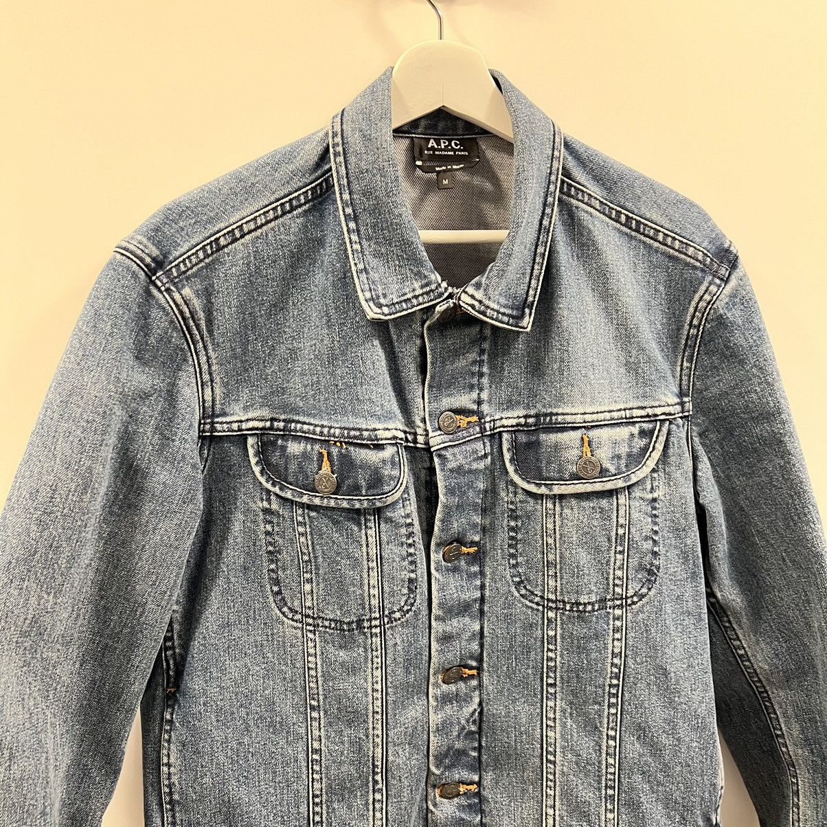 A.P.C. Like New APC mens denim jacket M Size US M / EU 48-50 / 2 - 5 Thumbnail