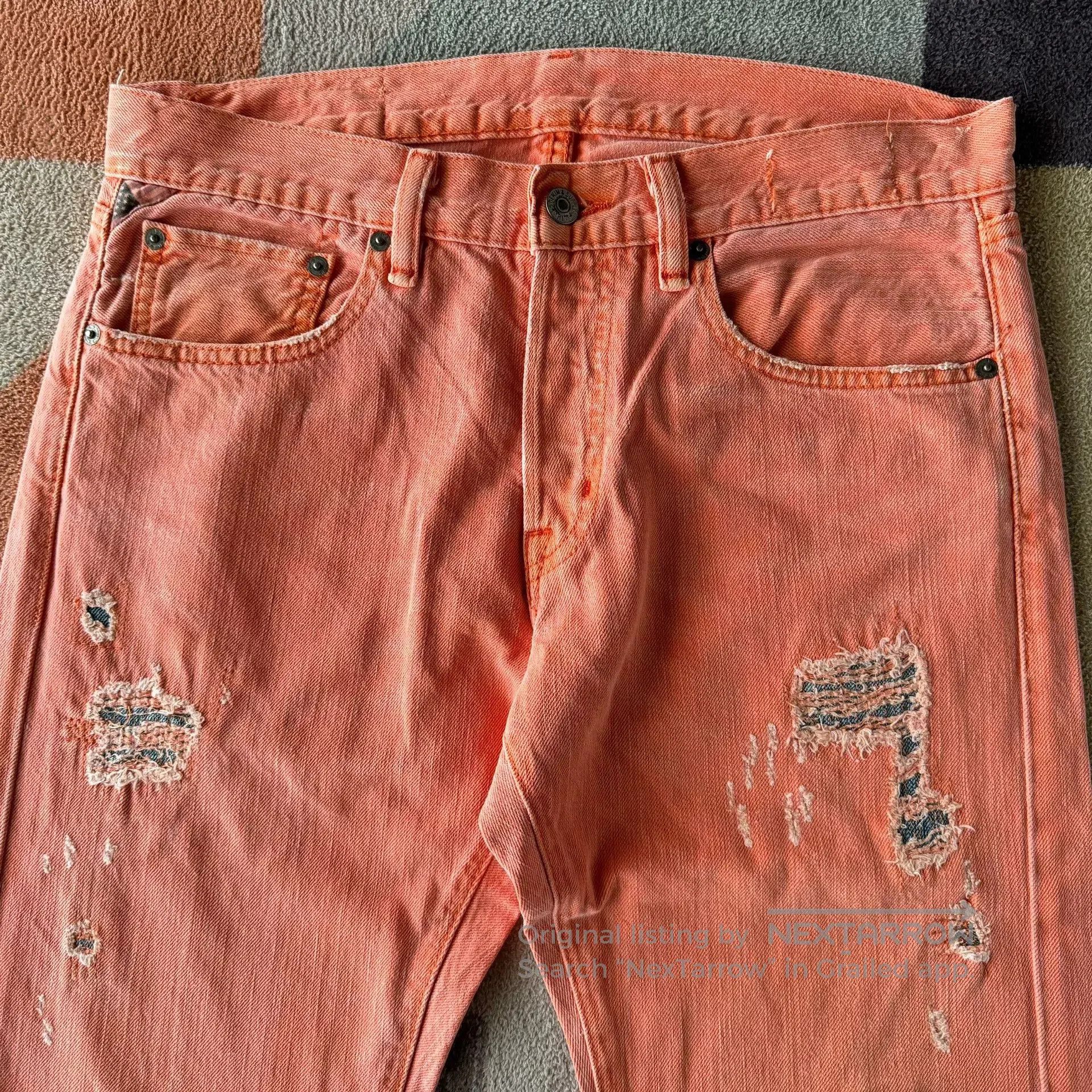 Denim & Supply Ralph Lauren Ralph Lauren Denim Supply Pink Jeans. Size 31" - 3 Thumbnail