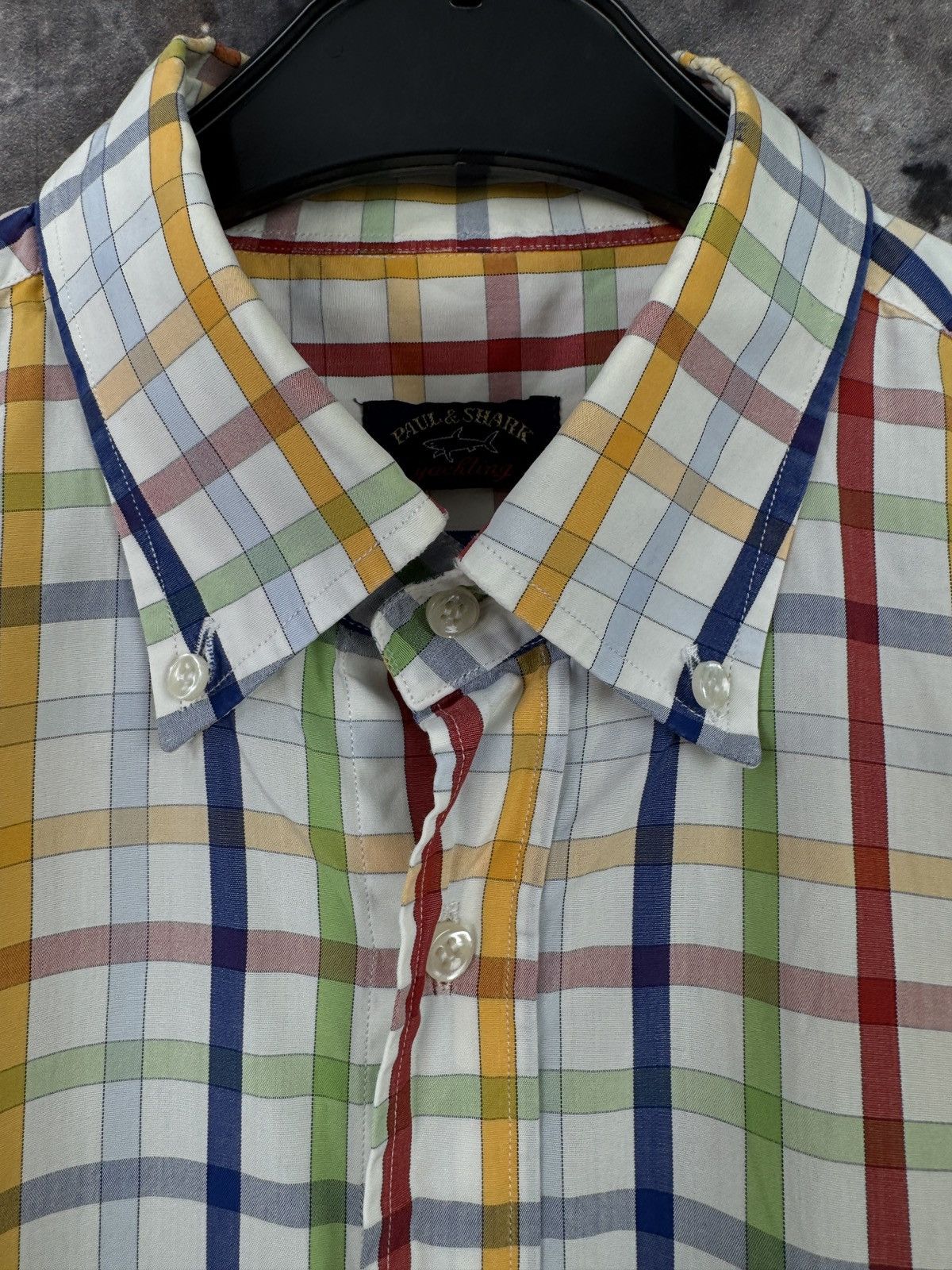 Paul & Shark Men’s Paul & Shark Shirt Button Up Size 42 Size US L / EU 52-54 / 3 - 6 Thumbnail