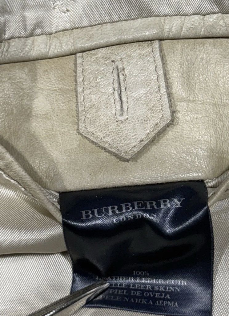 Burberry Distressed Leather Aviator Jacket Bomber 70s Style 54 celine Size US L / EU 52-54 / 3 - 8 Thumbnail