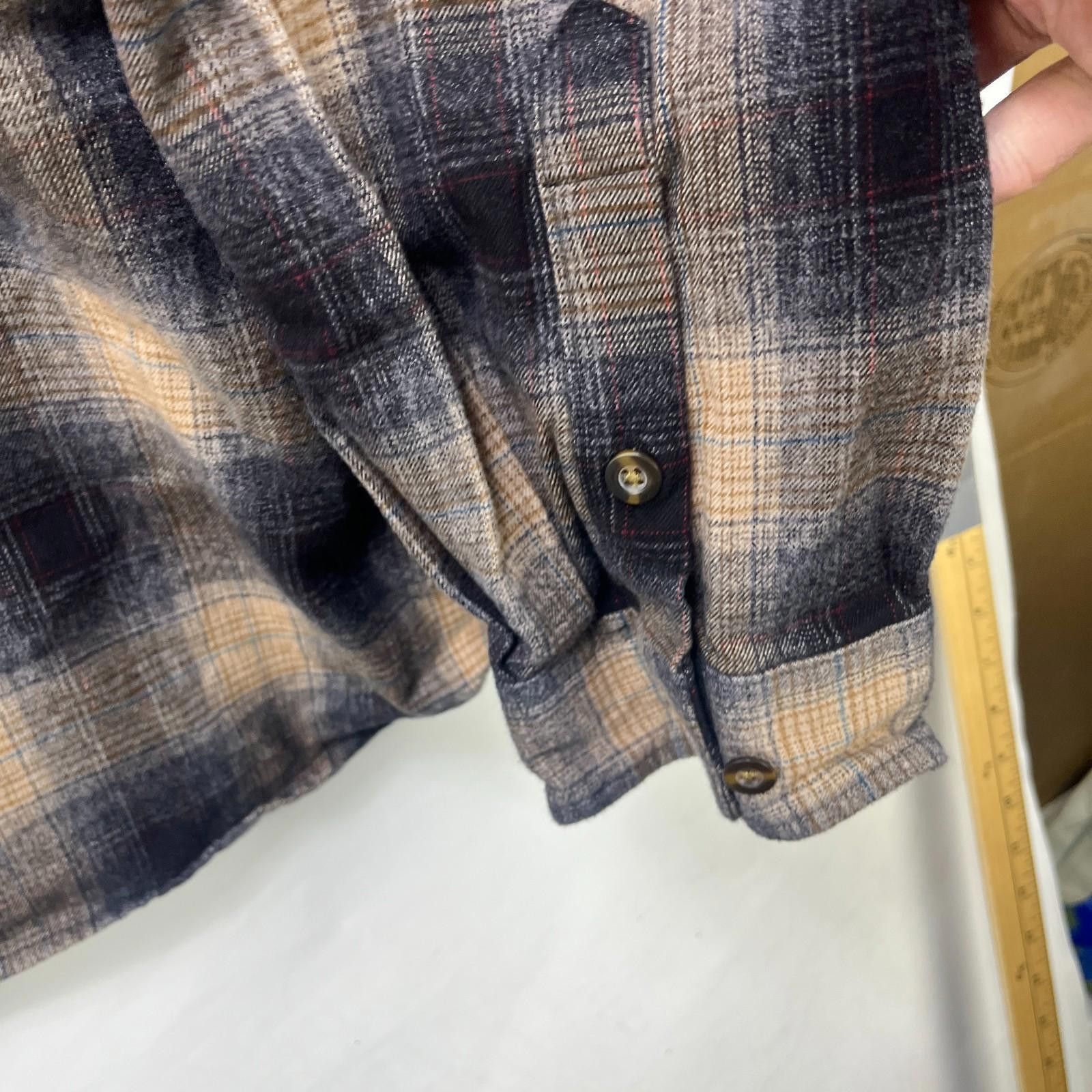 Carhartt Vintage Carhartt Flannel Plaid Button Up Shirt 2XL Size US XXL / EU 58 / 5 - 5 Thumbnail