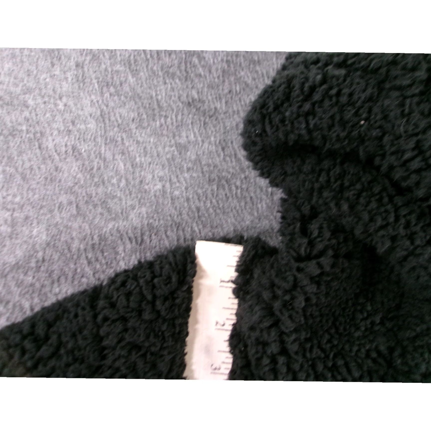 Vintage Sky Sparrow Cardigan Women Medium Black Hooded Open Front Sherpa Fleece Cozy Size M / US 6-8 / IT 42-44 - 4 Thumbnail
