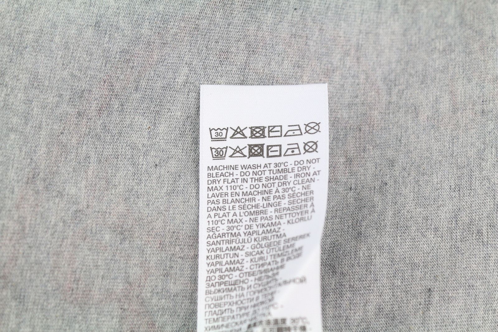 Diesel T-BALM-B2 M Grey Melange Patterned T-Shirt 84103 Size US M / EU 48-50 / 2 - 6 Thumbnail