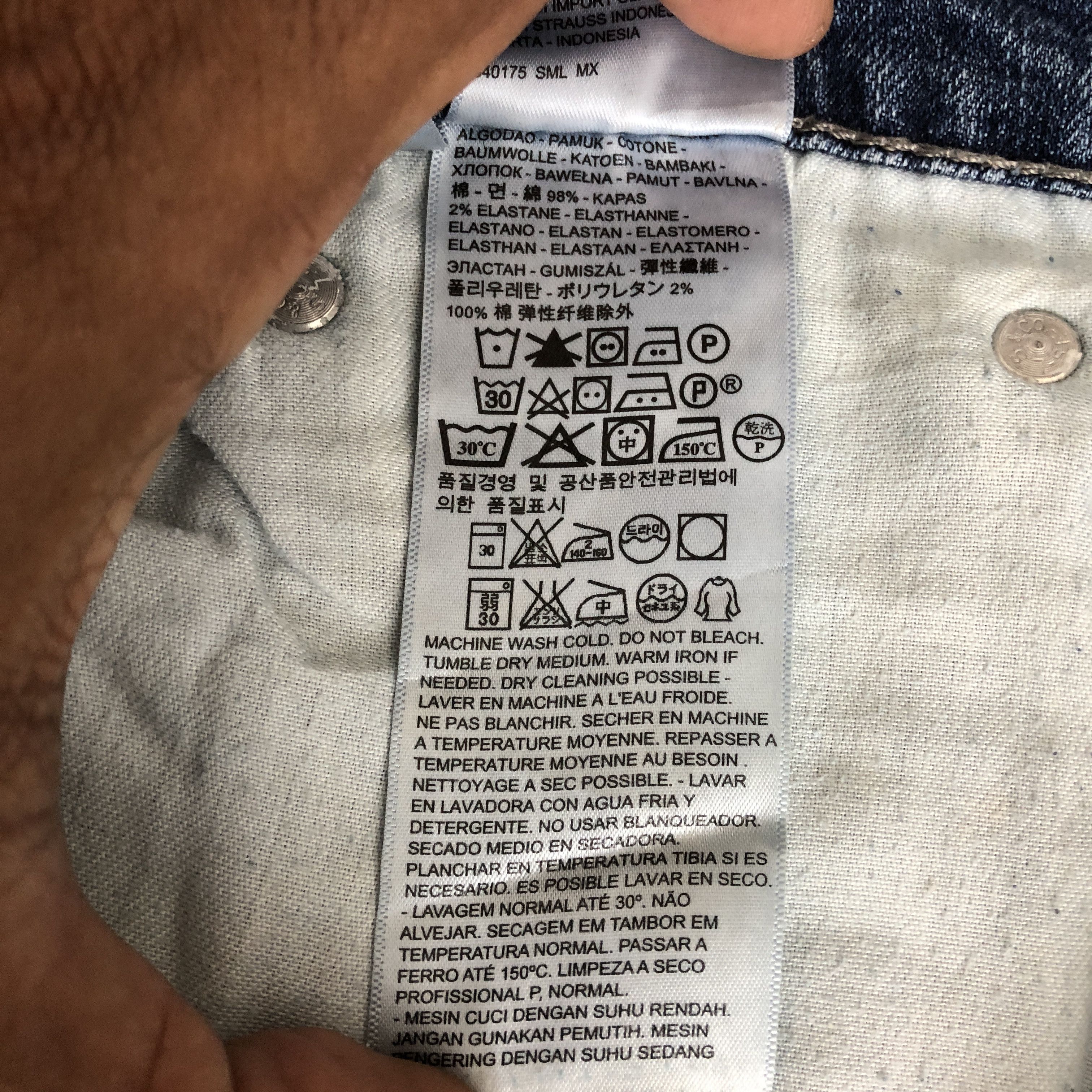 Levi's Vintage Y2K Levis Faded Jeans Levi's 505 Light Wash Denim Size US 32 / EU 48 - 12 Thumbnail