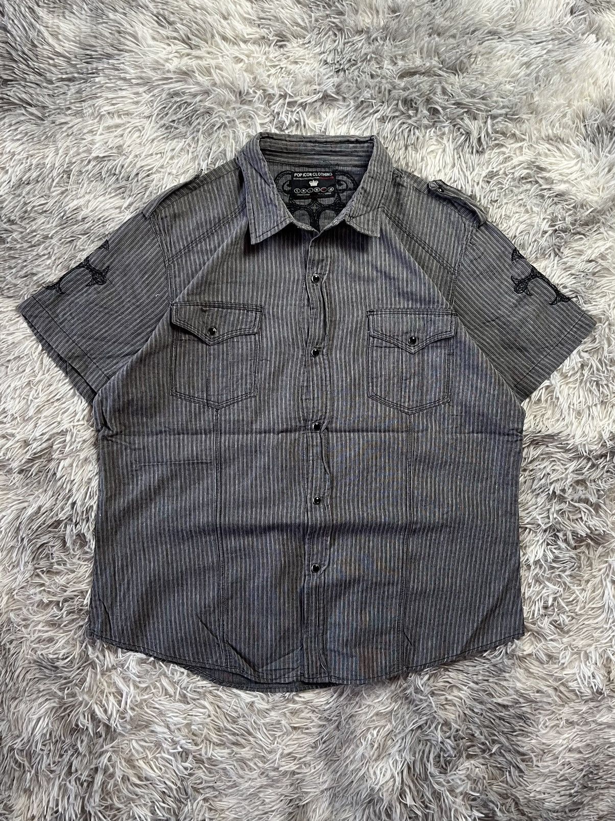 Other Pop icon clothing button Shirt Size US XXL / EU 58 / 5 - 4 Thumbnail
