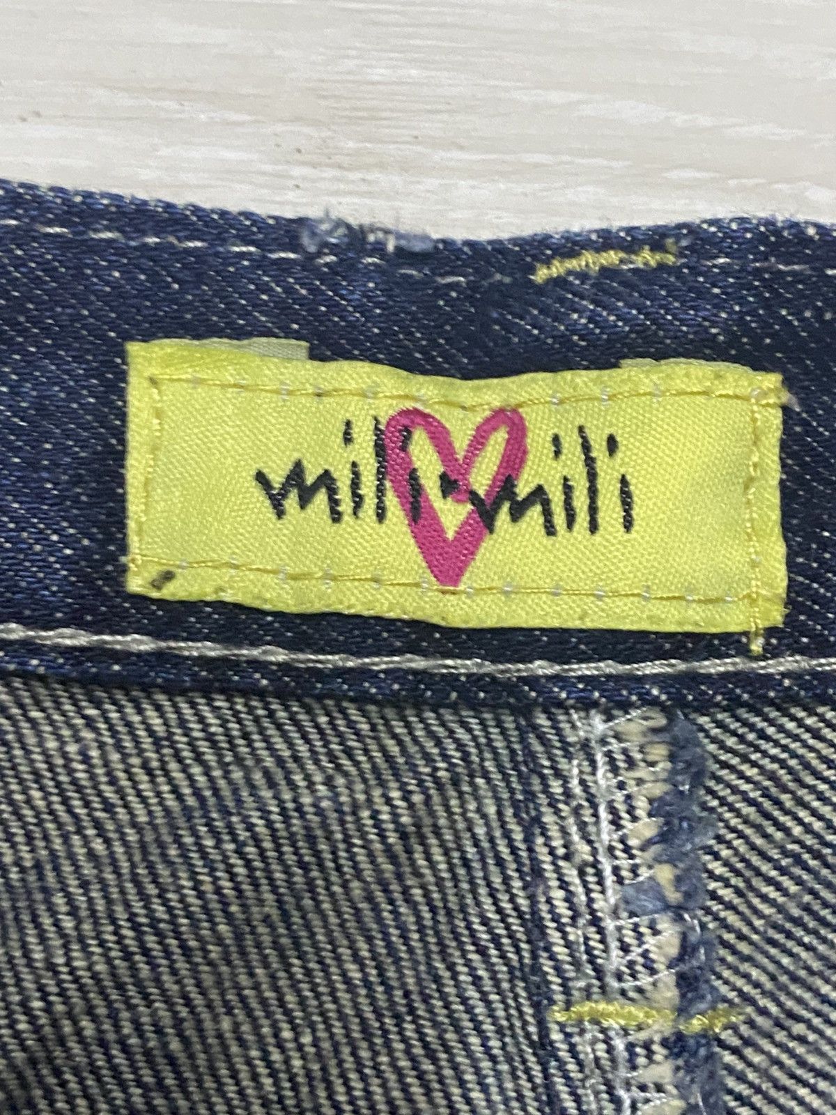Issey Miyake Vintage Mili-mili Bush Pant Skinny Denim Size US 33 - 12 Thumbnail