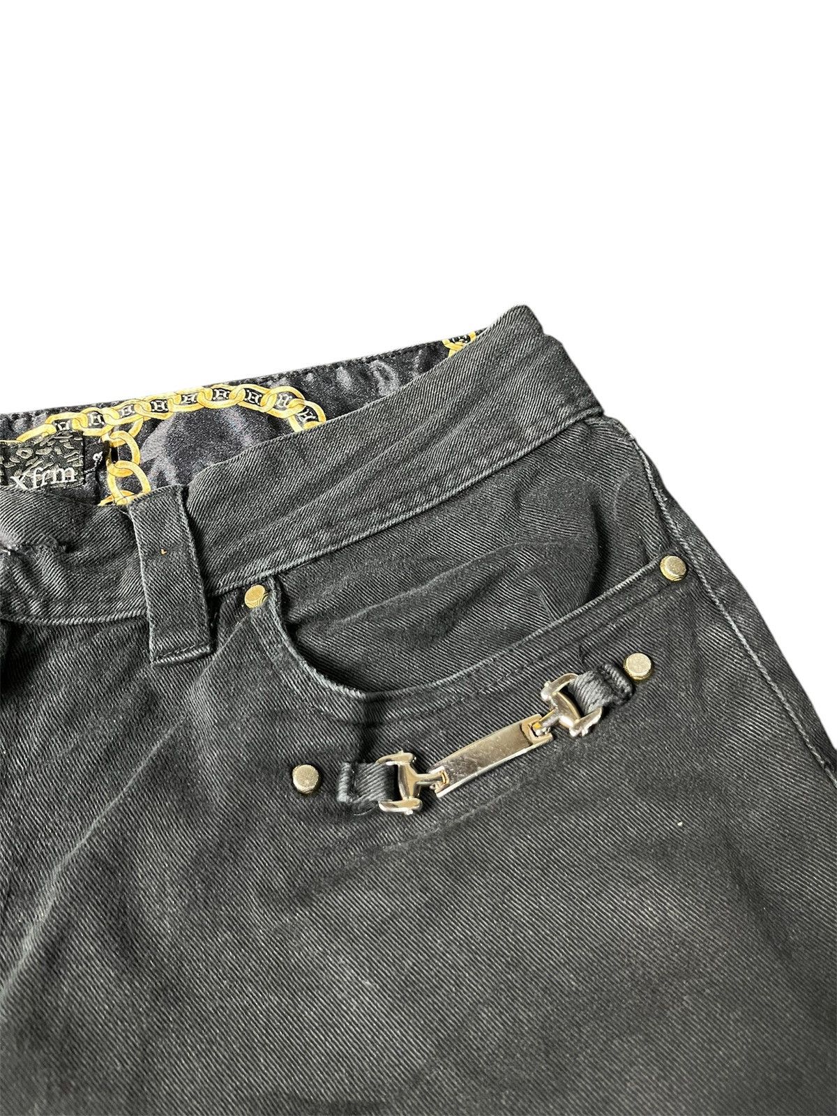If Six Was Nine × Japanese Brand × Le Grande Bleu (L.G.B.) Japanese XFRM chains Jeans Size US 32 / EU 48 - 7 Thumbnail