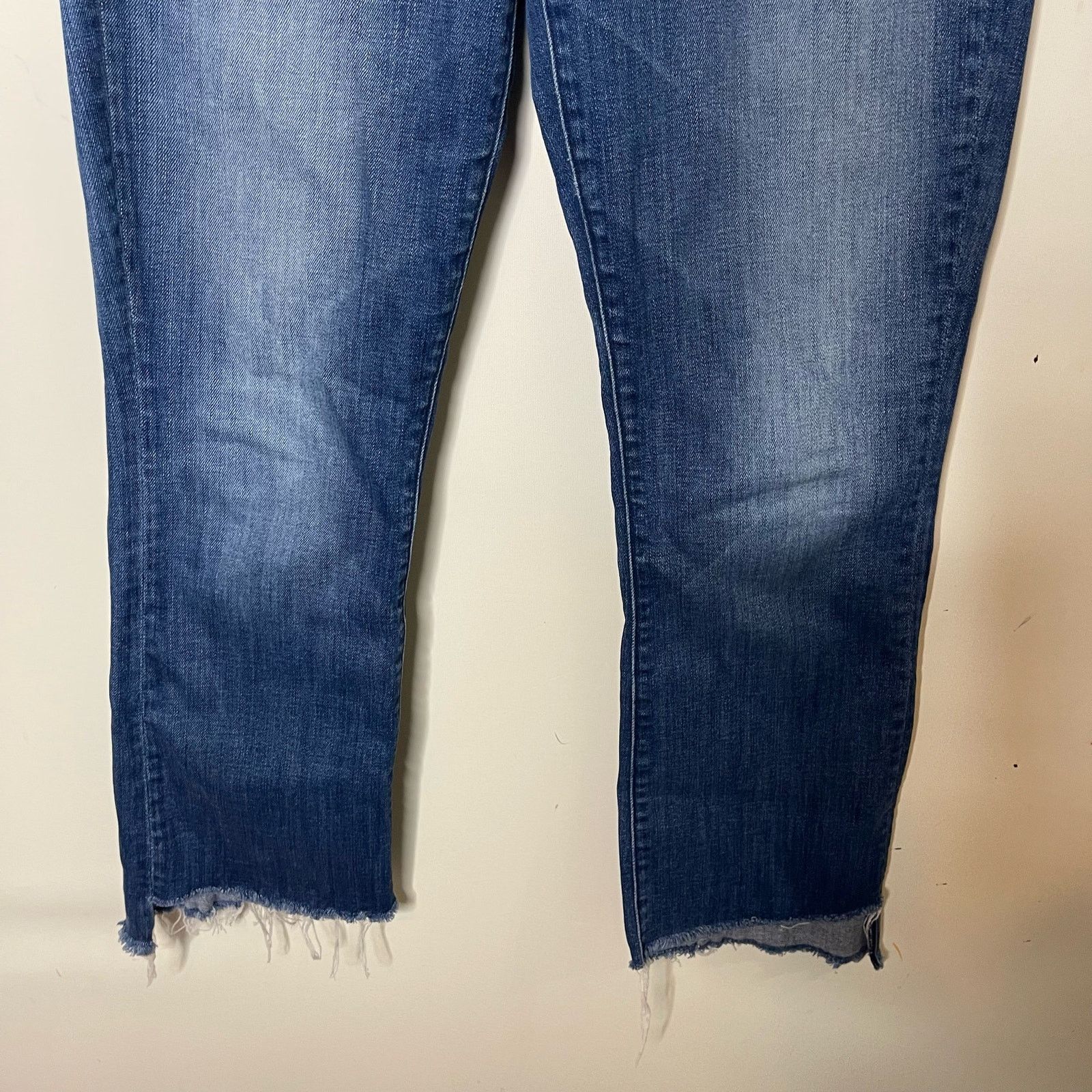 MOTHER MOTHER The Insider Crop Step Fray not rough enough Jeans 28 Size 28" / US 6 / IT 42 - 3 Thumbnail
