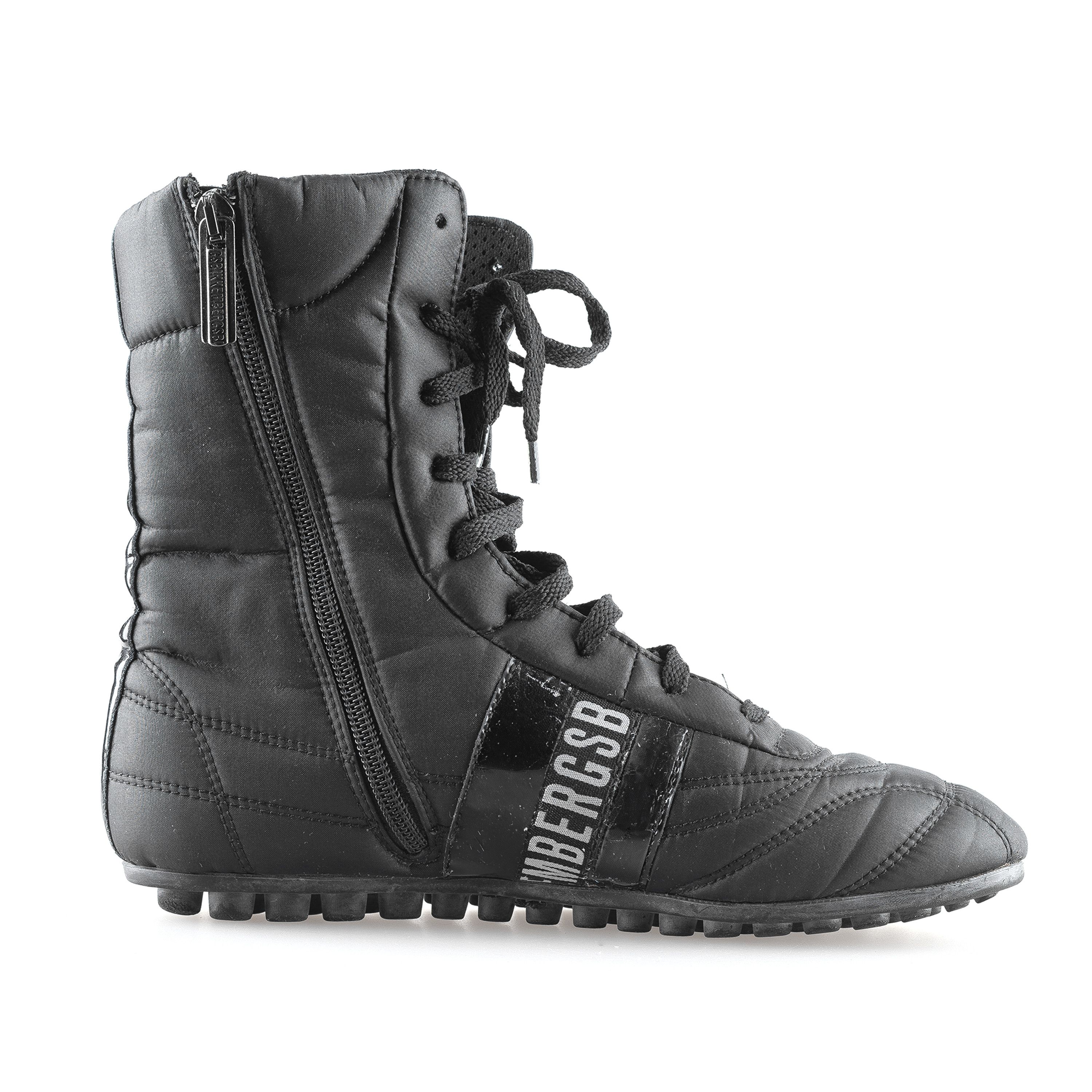 Dirk Bikkembergs Dirk Bikkembergs Black Football Vintage Boots (37 EU) Size US 6 / IT 36 - 2 Thumbnail