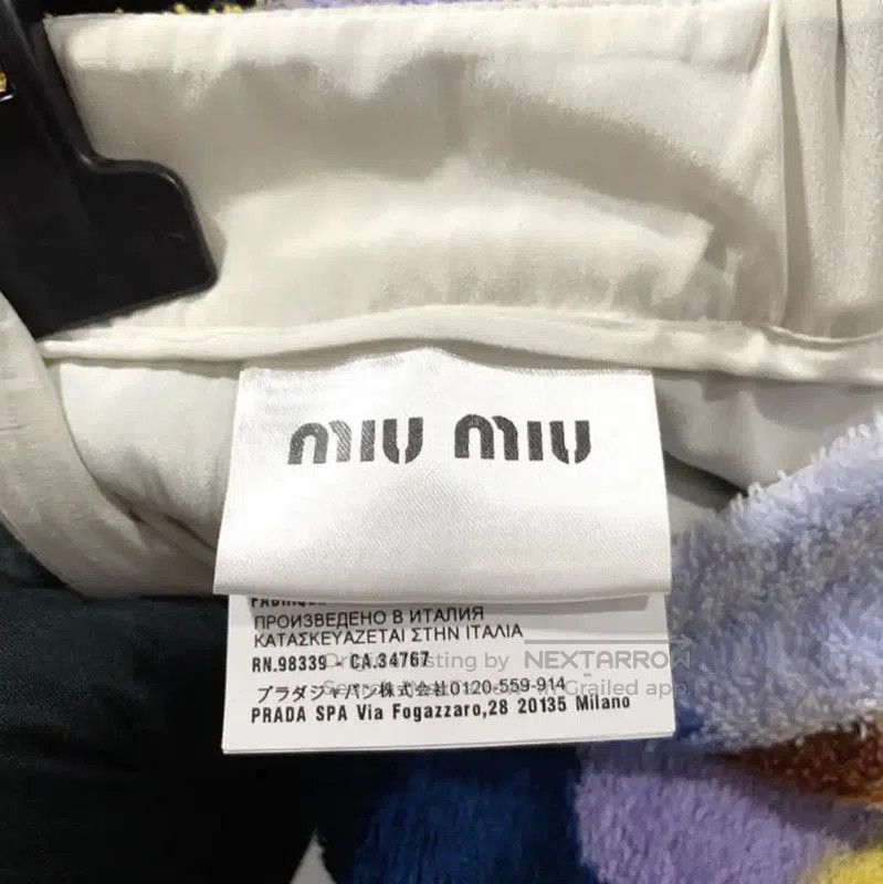 Miu Miu Miu Miu Colorful Short Skirt for Women . Size 27" / US 4 / IT 40 - 8 Thumbnail