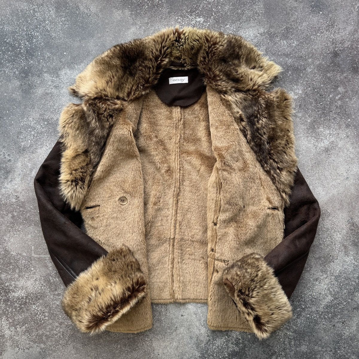 Hysteric Glamour Orsay Y2K Boho Vintage Faux Fur Sheepskin Style Coat Jacket Size M / US 6-8 / IT 42-44 - 3 Thumbnail