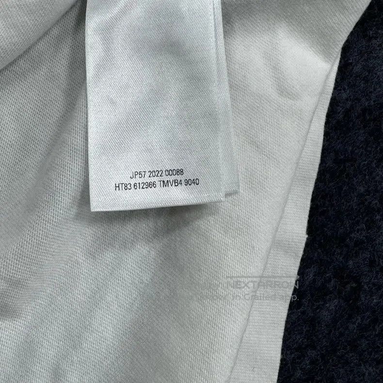 Balenciaga White Handwritten Signature Short Sleeve