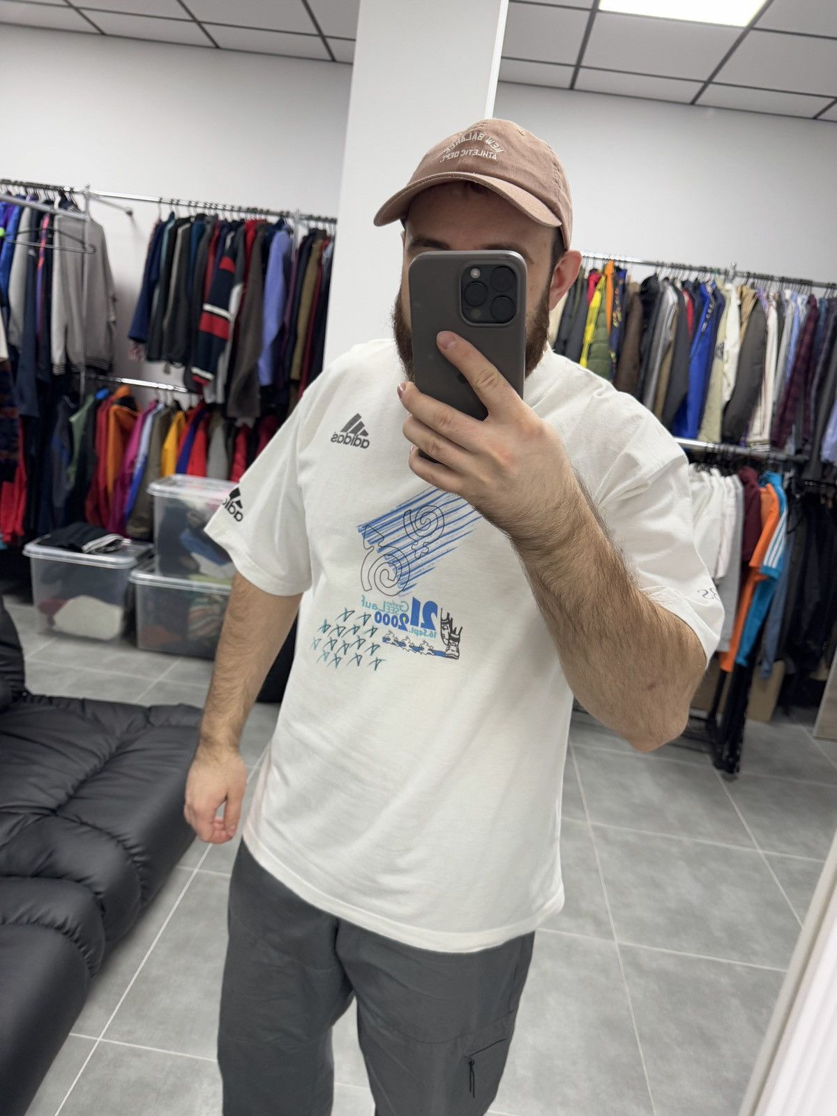 Adidas × Vintage Vintage Adidas Ryffel Running Greifenseelauf T-Shirt Size M Size US M / EU 48-50 / 2 - 2 Thumbnail