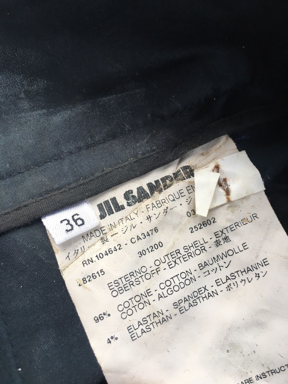 Japanese Brand × Jil Sander JIL SANDER BLACK TROUSERS Size US 30 / EU 46 - 12 Thumbnail