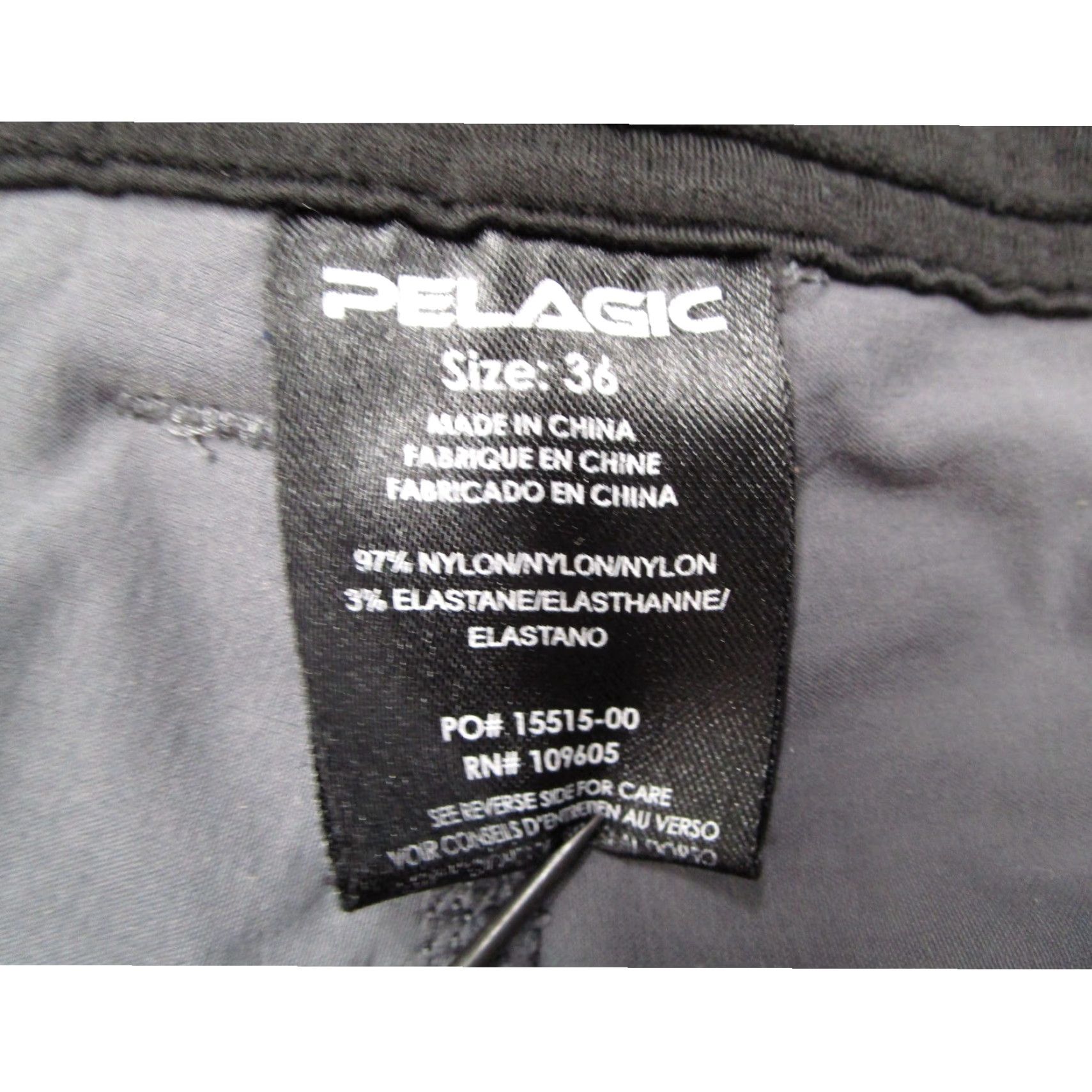 Vintage Pelagic Mens Fishing Shorts Size 36 Gray High Performance Cargo Hybrid 61226 Size US 36 / EU 52 - 3 Thumbnail