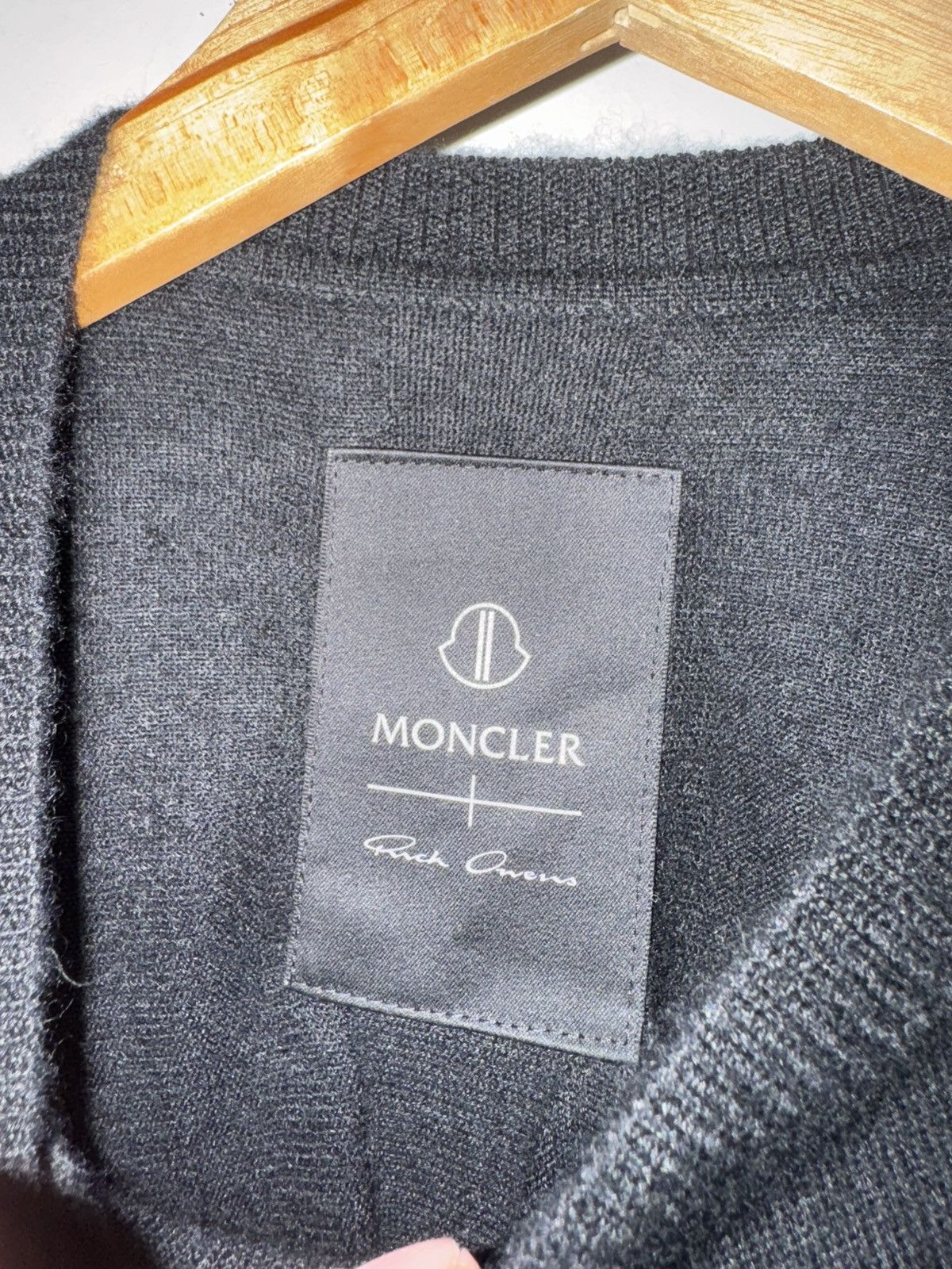 Moncler × Rick Owens Cashmere Sweater Size US S / EU 44-46 / 1 - 6 Thumbnail