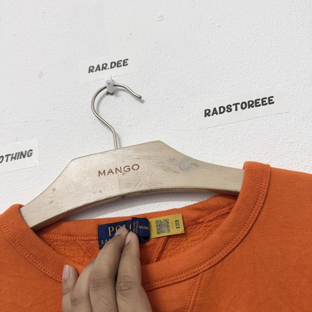 Polo Ralph Lauren [FREE SHIPPING] Polo Ralph Laurent Embroidery Logo Size US XL / EU 56 / 4 - 5 Thumbnail