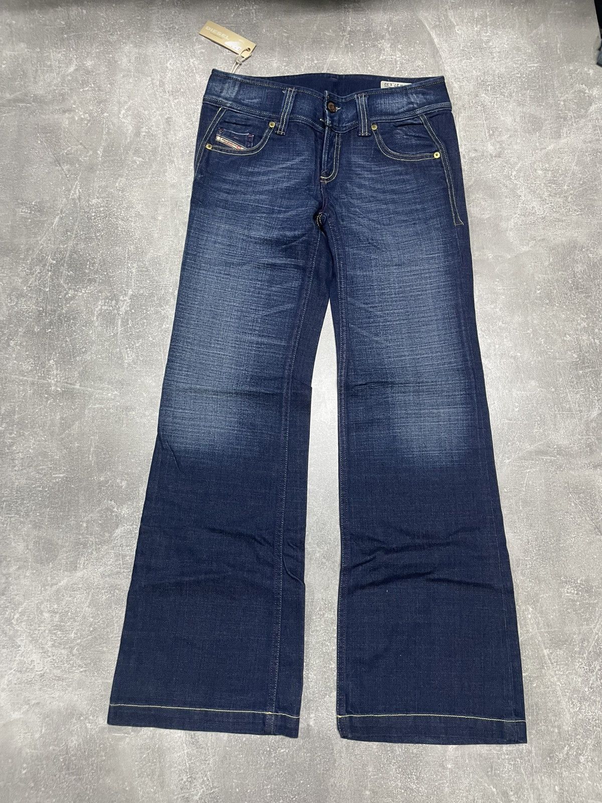Hysteric Glamour Y2K Opium LGB style Diesel Distressed Denim Jeans baggy pant Size 27" / US 4 / IT 40 - 4 Thumbnail