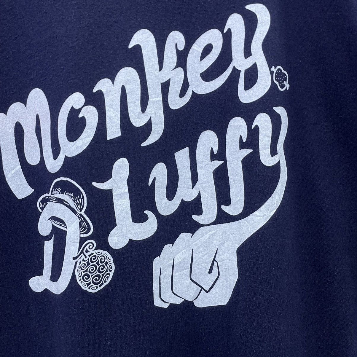 Anime × Cartoon Network × Japanese Brand Japanese Manga Series One Piece Monkey D Luffy Anime Tee Size US L / EU 52-54 / 3 - 2 Thumbnail