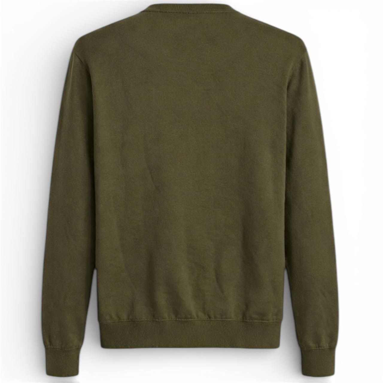 Vintage DOPPELGANGER ROMA KHAKI CLASSIC COTTON JUMPER MENS SIZE M Size US M / EU 48-50 / 2 - 2 Thumbnail