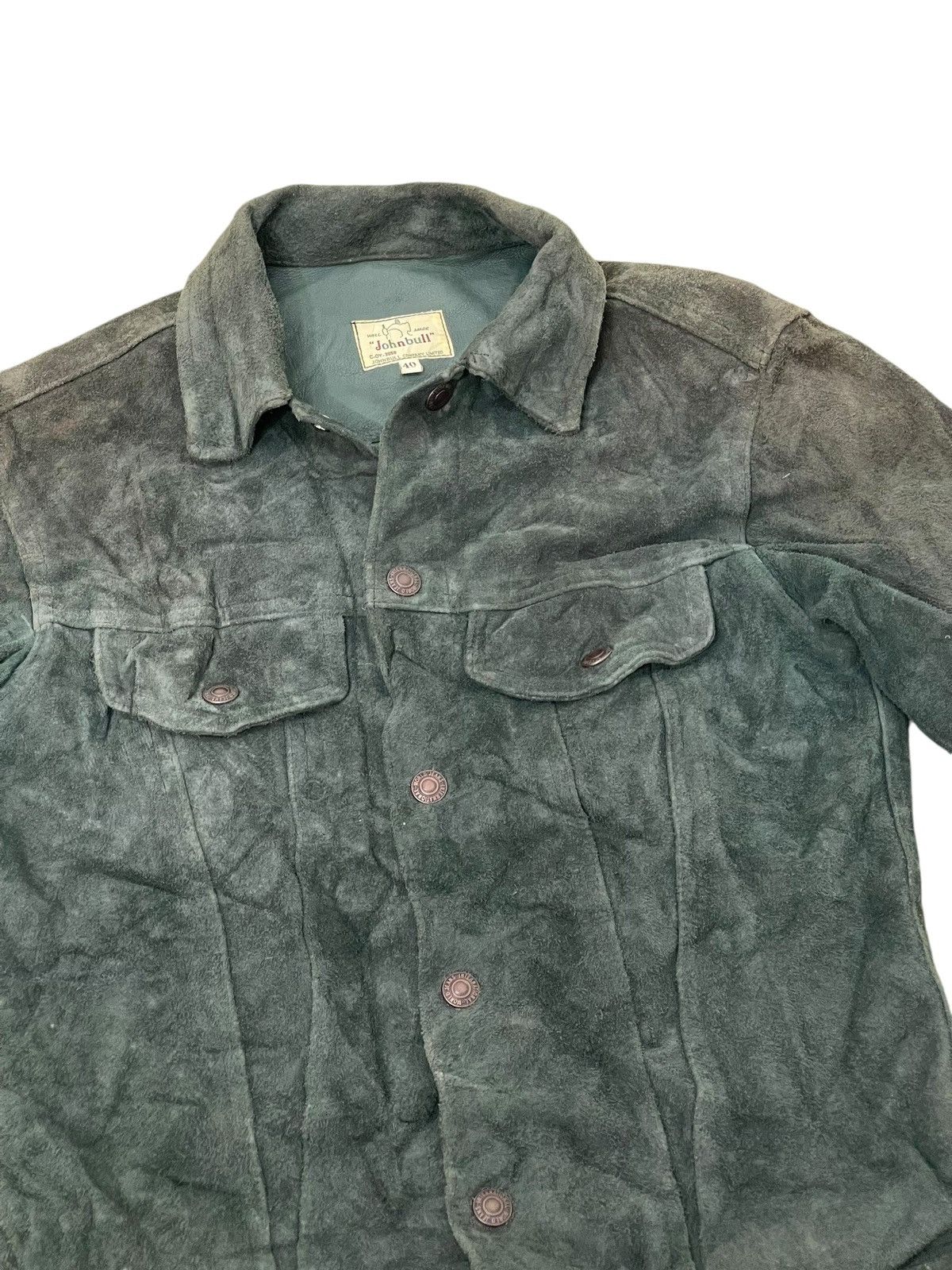 Johnbull Cowhide Suede Leather Johnbull Japan Faded Jacket 5🟩9 Size US S / EU 44-46 / 1 - 9 Thumbnail