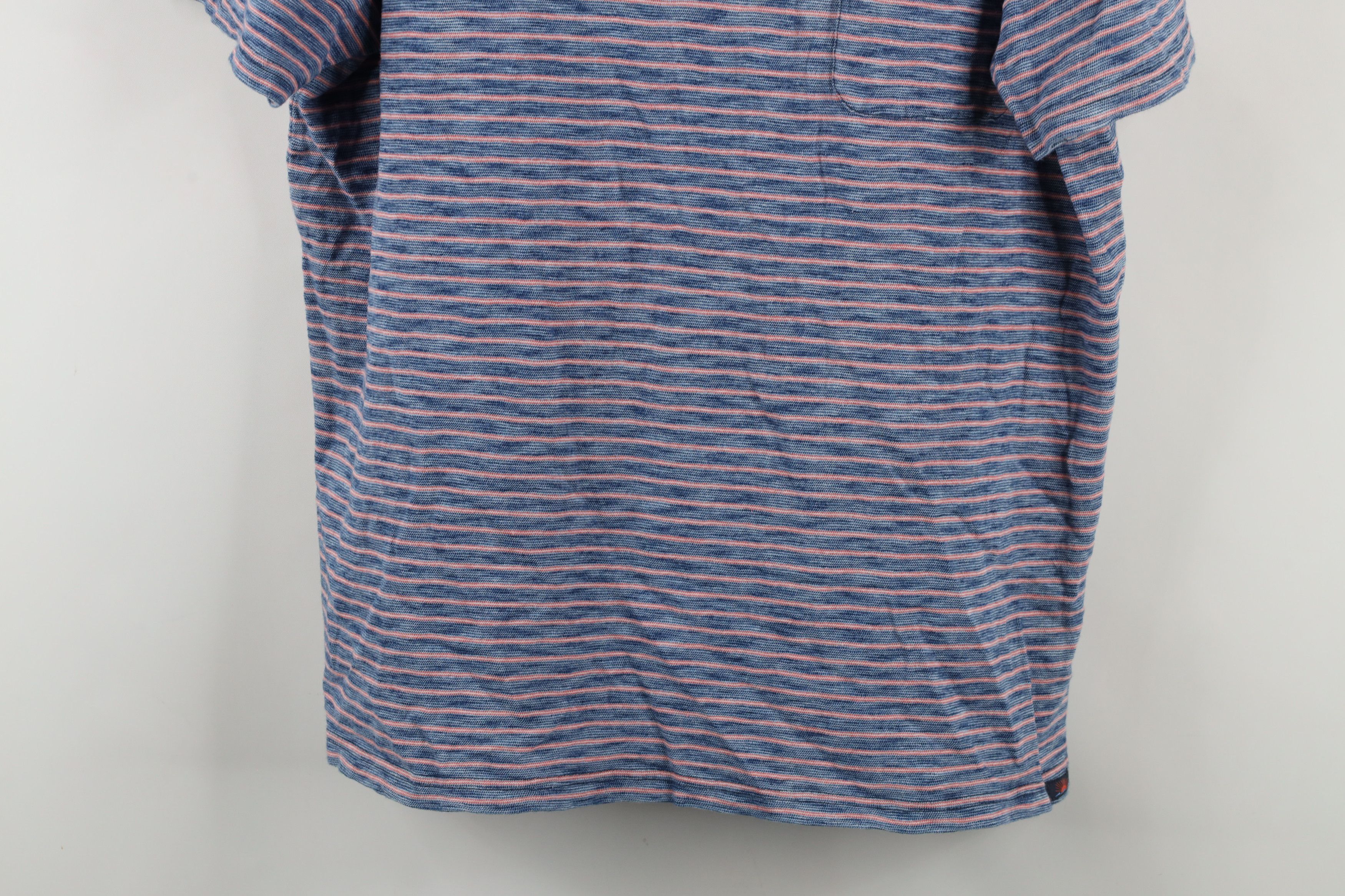 Vintage Faherty Brand Striped Jersey Knit Collared Golf Polo Shirt Size US XL / EU 56 / 4 - 3 Thumbnail