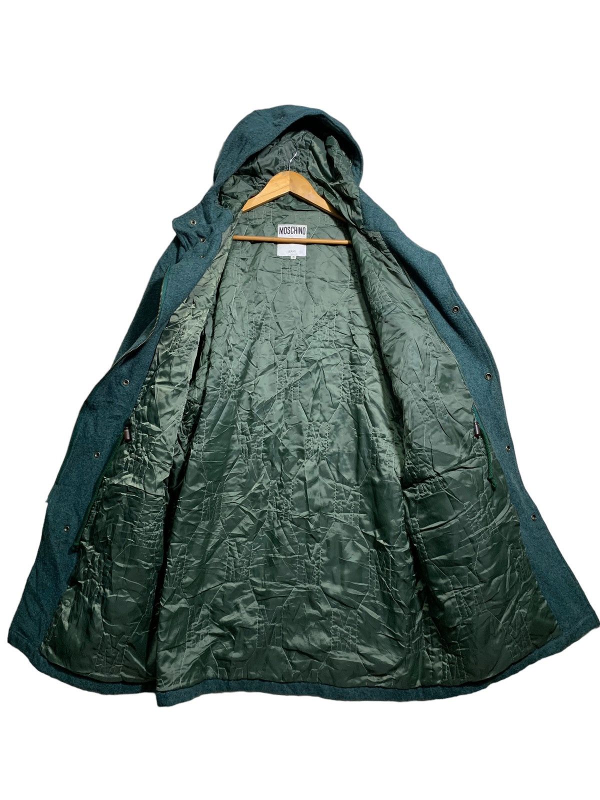 Moschino 🔥MOSCHINO JEANS DRAWSTRING JACKETS HOODIE Size US M / EU 48-50 / 2 - 6 Thumbnail