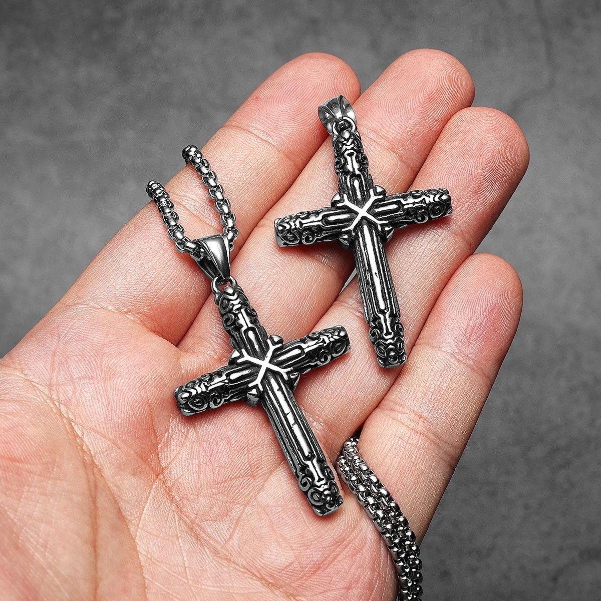 Other Cross Amulets Pendant Accessories Necklace Gifts Size ONE SIZE - 4 Thumbnail