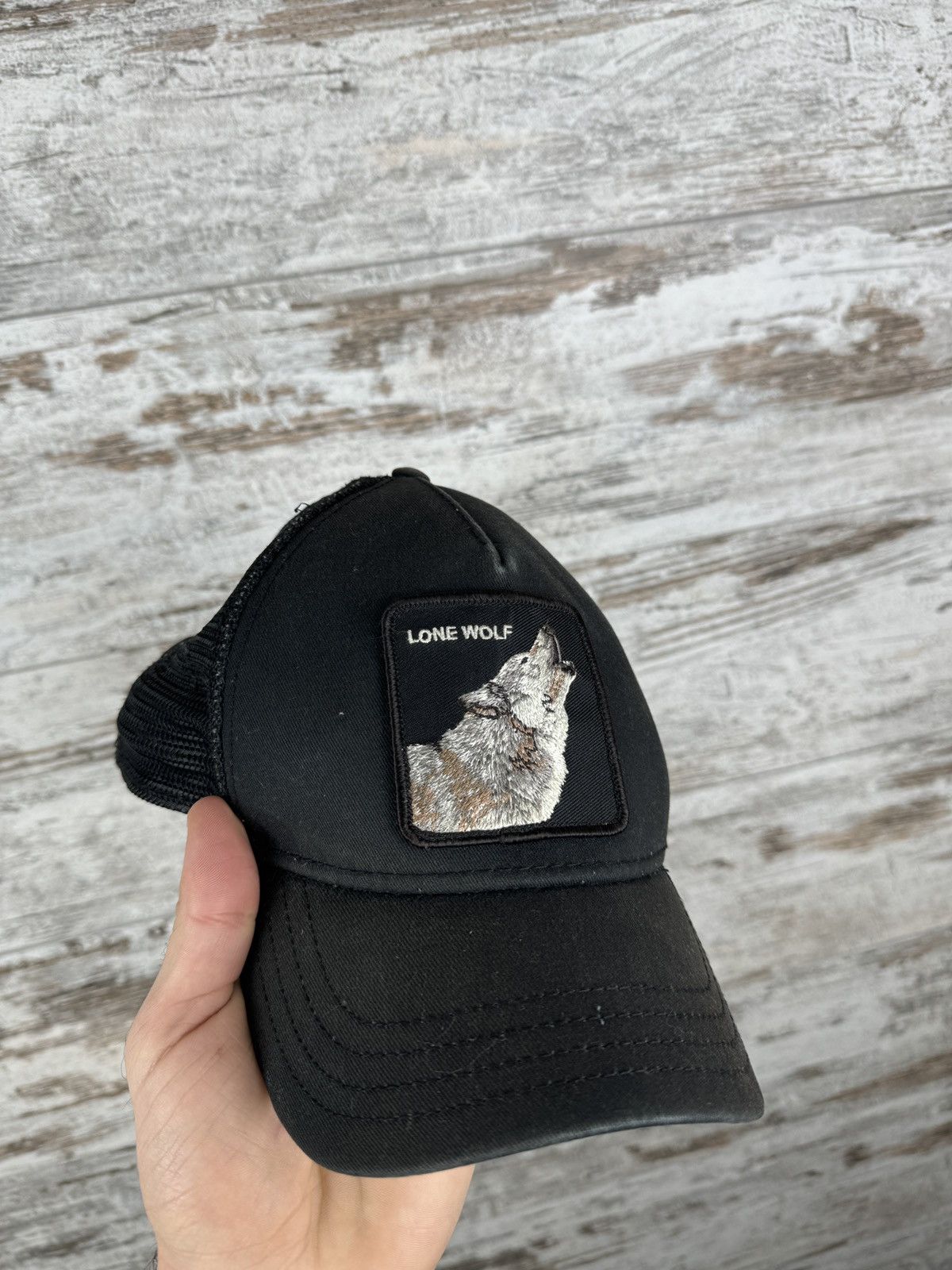 Goorin Bros. × Vintage Mens Goorin Bros The Lone Wolf cap hats Size ONE SIZE - 4 Thumbnail
