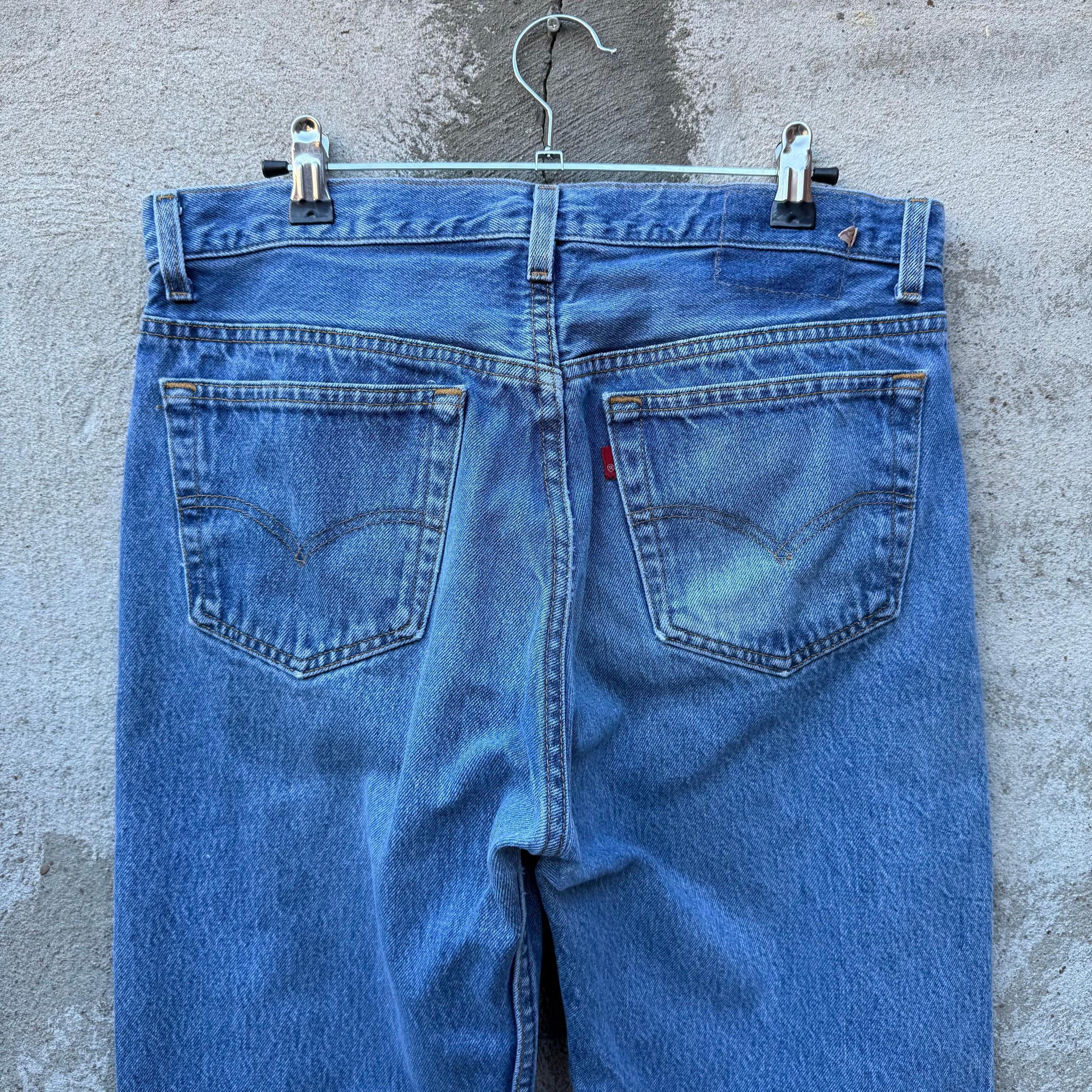 Levi's × Vintage 90's Levi's 501 Denim Jeans Size US 32 / EU 48 - 9 Thumbnail
