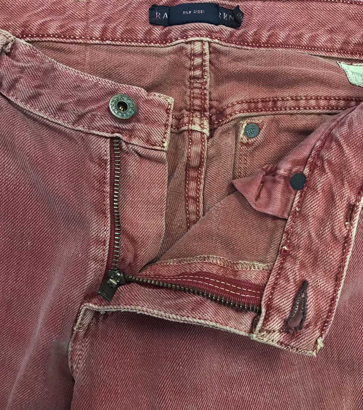 Ralph Lauren Vintage Ralph Lauren Denim Pants Size US 31 - 6 Thumbnail