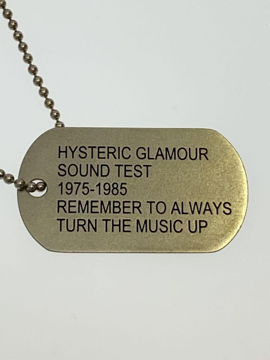 Hysteric Glamour Dog Tag Necklace Size ONE SIZE - 4 Thumbnail
