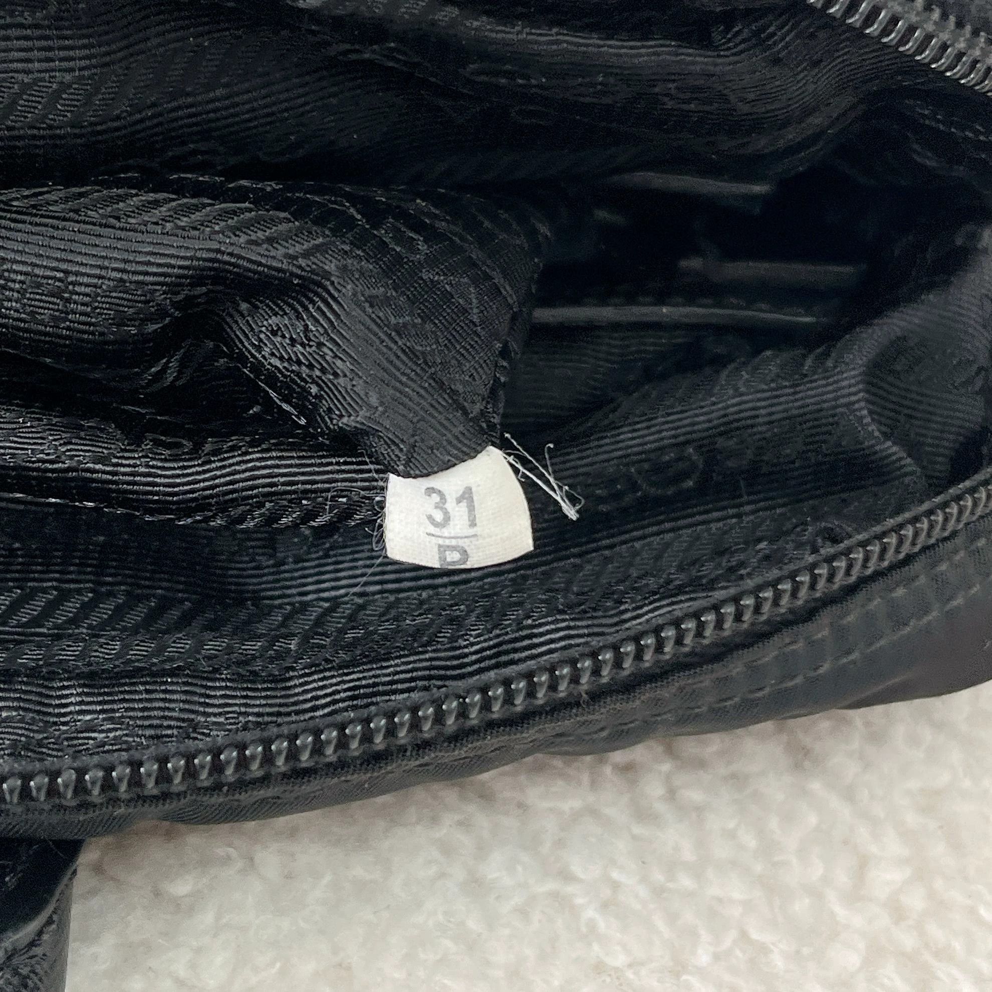 Prada Prada Black Nylon Briefcase 3613 37x7x29 Size ONE SIZE - 9 Thumbnail