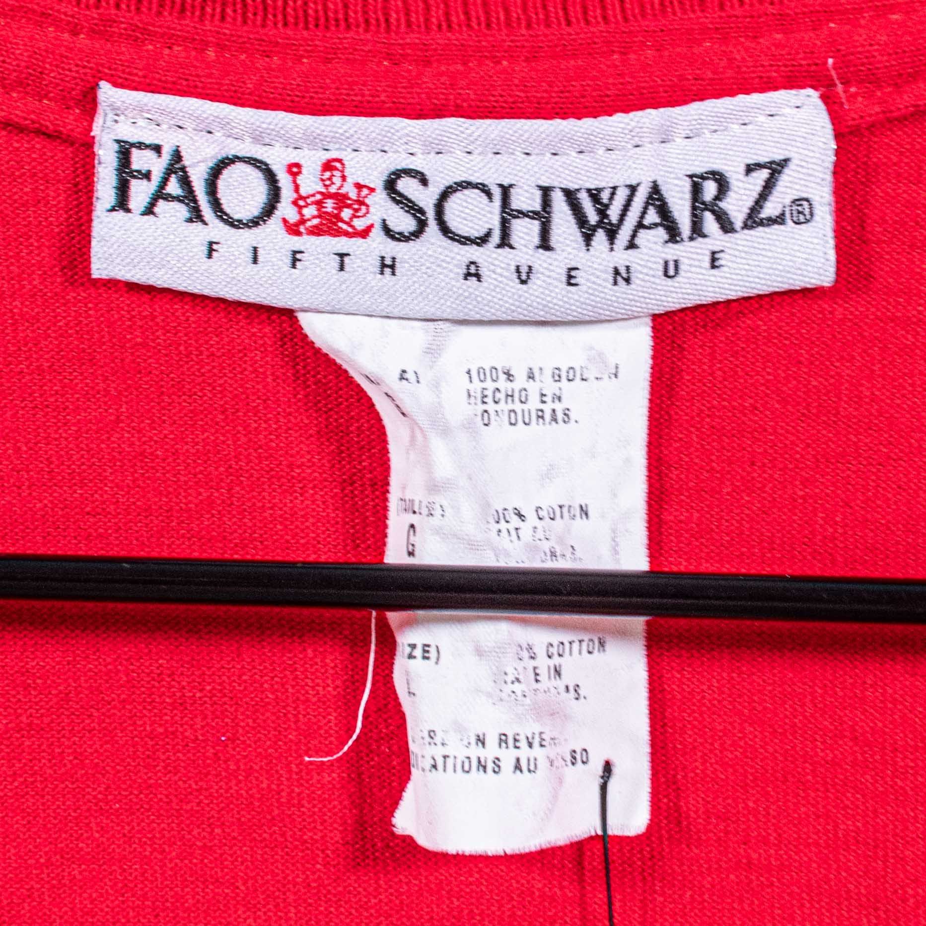 Vintage FAO Schwarz Fifth Avenue Toy Store T-Shirt Y2K NYC New York Size US L / EU 52-54 / 3 - 8 Thumbnail