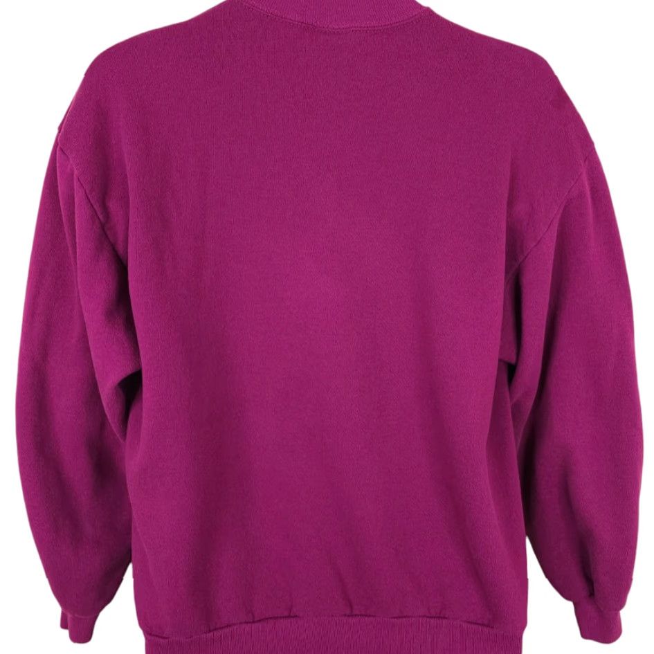 Vintage VINTAGE Gopher Sport Sweatshirt Mens Size Medium Purple 90s Roses Floral Made In USA Size US M / EU 48-50 / 2 - 4 Thumbnail