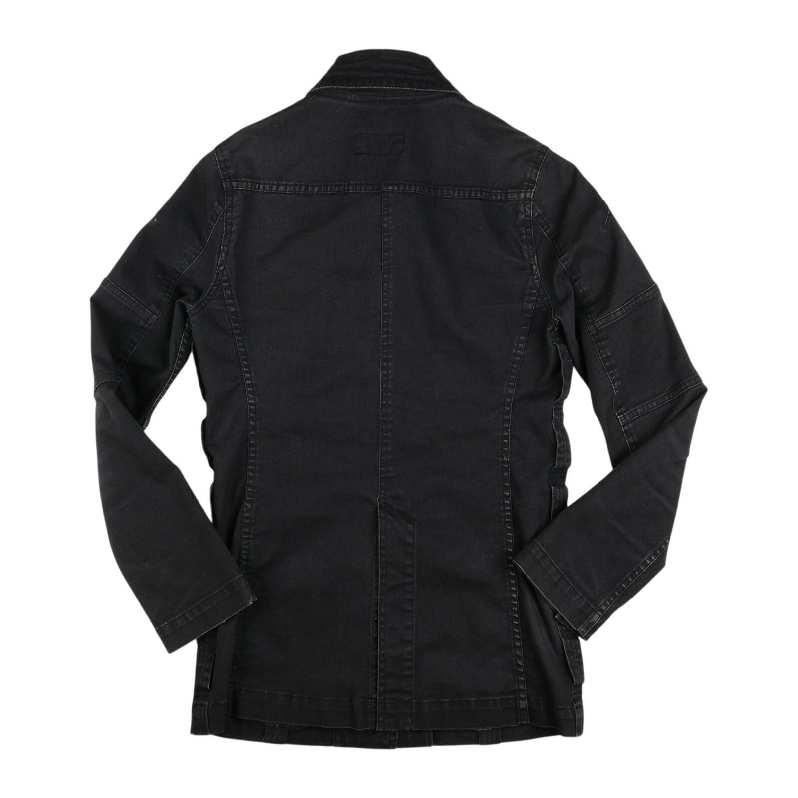 Hysteric Glamour Hysteric Glamour Multi-Pocket Washed Black Denim Jacket Size ONE SIZE - 2 Thumbnail