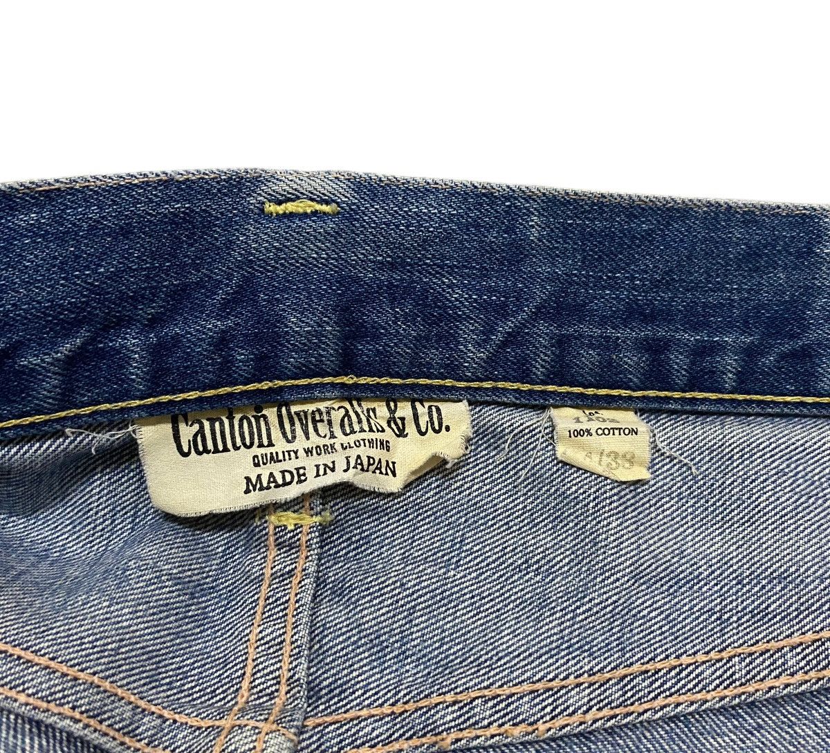 Designer × Japanese Brand × Vintage Rare Vintage Japanese Brand Canton Patchwork Jeans 2000s Size US 34 / EU 50 - 7 Thumbnail