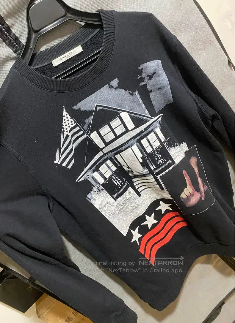 Givenchy Givenchy Blue, Pink, Red Gradation Color Block Embroidered Size US S / EU 44-46 / 1 - 3 Thumbnail