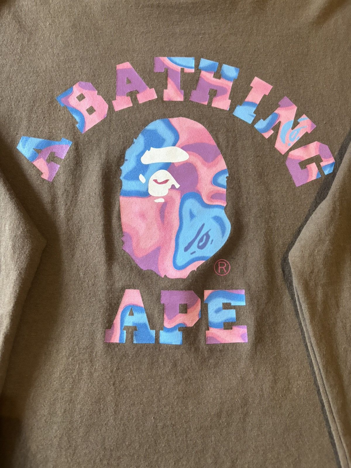 Bape Bape Collage Logo L/S T-Shirt Size US M / EU 48-50 / 2 - 2 Thumbnail
